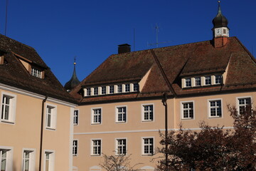 Poster - Ansicht des Klosters Beuron auf der Schwäbischen Alb in Baden-Württemberg