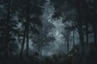 © Irfanan - Misty Trees in Woodland Scenery
