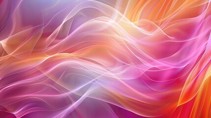 Poster - Silky Wave Abstract Art Design Background