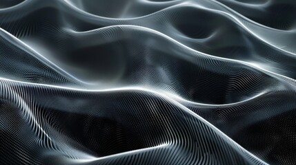 Wall Mural - Abstract wave pattern with a high-tech feel