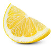 © MarcoFood - Lemon fruit slice isolated png. Lemon slice on transparent background. PNG format. Lemon slice no background. Full depth of field.
