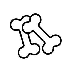 Poster - Bone Icon Ideal for Medical and Anatomy Illustrations