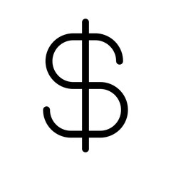 Poster - Dollar Sign Icon Ideal for Finance and Currency Themes