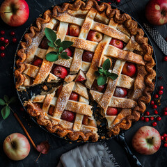 Wall Mural - National Pie Day, Pie