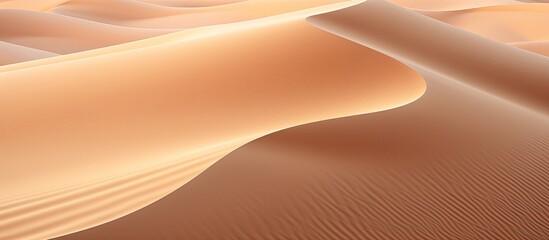 Aufkleber - The copy space image captures the distinctive shape and texture of the desert sand