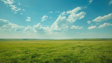 vast and green pastures