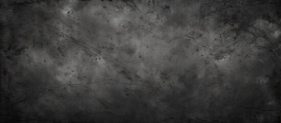 Wall Mural - Black grunge background with scratched texture Copy space image