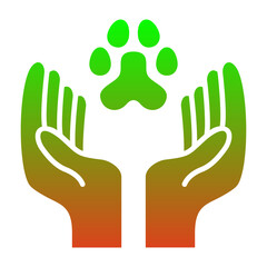 Wall Mural - Animal Care Icon