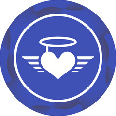 Sticker - Heart Vector Icon