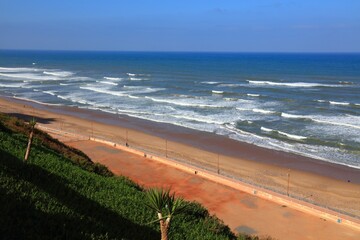 Sticker - Sidi Ifni beach in Morocco. Landscape in Morocco.