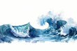 © fanjianhua - Ocean Wave Illustration