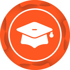 Poster - Graduation Cap Vector Icon