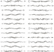 © vectortatu - Vintage monochrome divider set