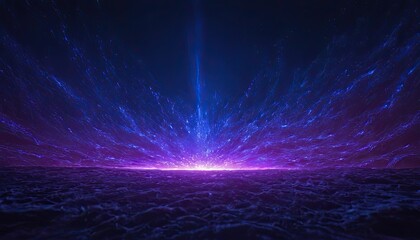 Creative glowing purple space background