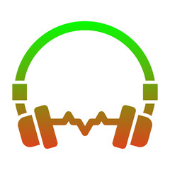 Sticker - Headphones Icon