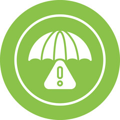 Wall Mural - Umbrella Vector Icon