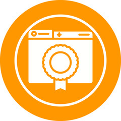 Sticker - Award Vector Icon