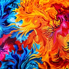 a series of textiles created using unconventional dyeing techniq