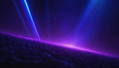 Wall Mural - creative glowing purple metaverse space backdrop abstract world and innovation concept