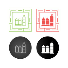 Canvas Print - Refinery Vector Icon