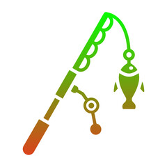 Sticker - Fishing Icon