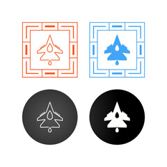 Sticker - Fighter Jet Vector Icon