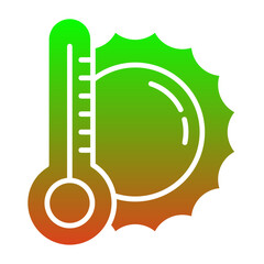 Poster - Temperature Icon