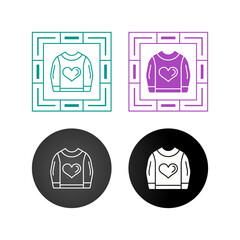 Wall Mural - Sweatshirt Vector Icon