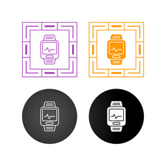 Wall Mural - Smart Watch Vector Icon