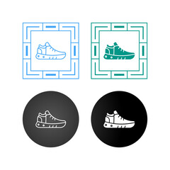 Poster - Sneakers Vector Icon