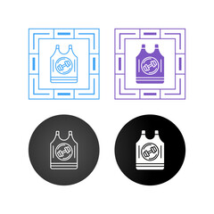 Sticker - Shirt Vector Icon