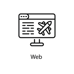Web vector icon 