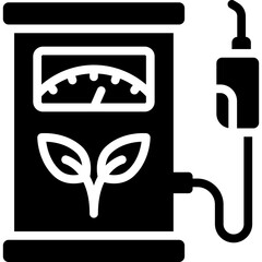 Poster - bio fuel icon