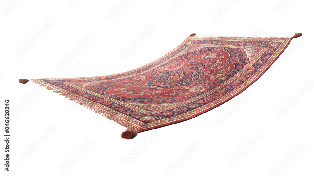 Flying magic carpet on a transparent background Stock Photo | Adobe Stock