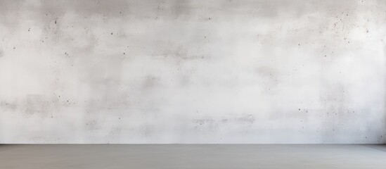 Poster - Wall with white concrete texture suitable for use as a background or for displaying copy space images.