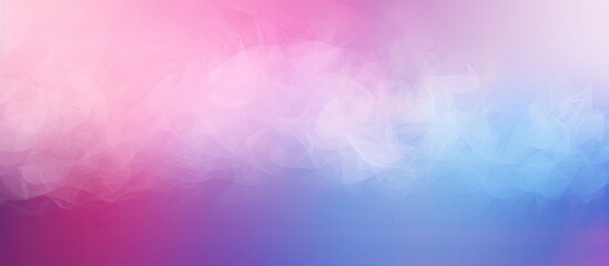 Fototapete - Blurred gradient banner in shades of pink, blue, purple, and violet with an empty, romantic background for copy space image.