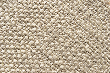 Wall Mural - Beige natural burlap texture or background, gray sofa fabric texture
