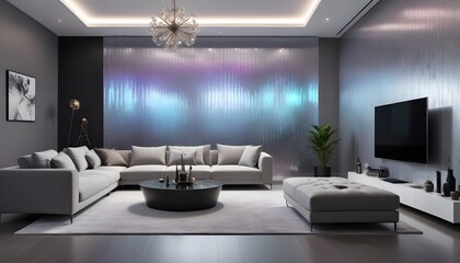 minimalist interior design style futuristic home office sleek furniture state of the art technology