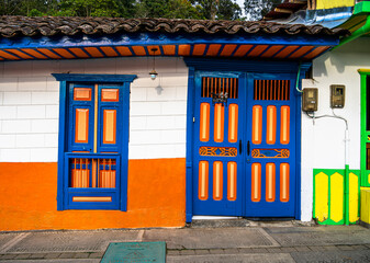 Canvas Print - Salento, Colombia, HDR Image