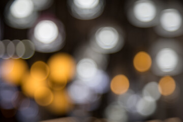 Wall Mural - Abstract bokeh of light texture