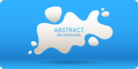 Poster - modern backgrounds with abstract elements and dynamic shapes. compositions of colored spots. vector 