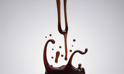 Aufkleber - chocolate dripping