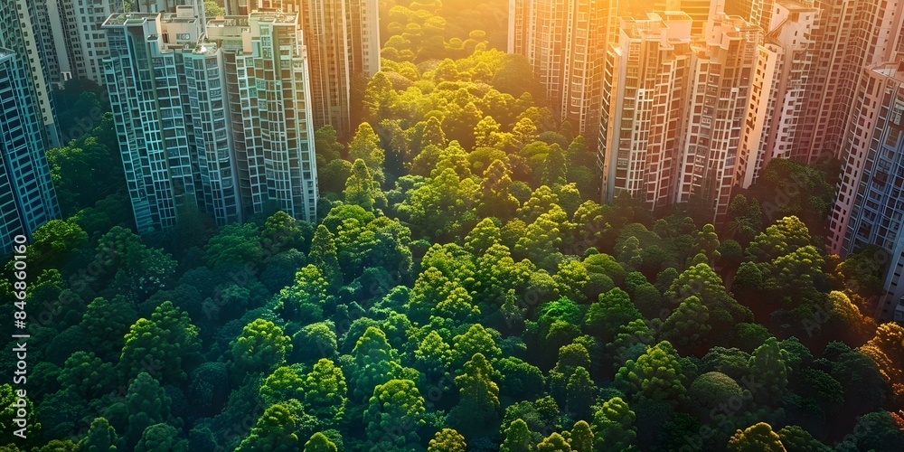 Curated visual reference: Fresh Look at Urban Heat Islands Overlaid With Urban Forestry Emphasize Need For