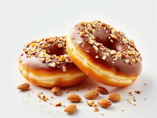 Poster - donut with icing sugar