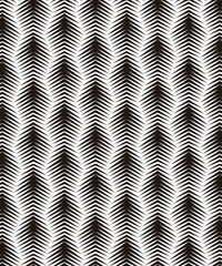 Poster - fully editable vector element. black and white seamless pattern. arrow shape for backgroud. vector f