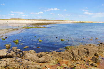 Canvas Print - Beach of Magouëro in Morbihan coast