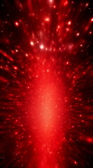 Wall Mural - bokeh background with red particles, light with light color background