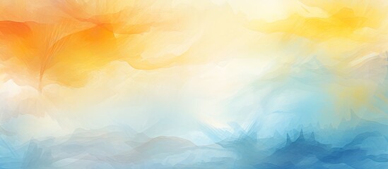 Poster - Vibrant abstract background featuring a central colorful flower for a striking visual impact. with copy space image. Place for adding text or design