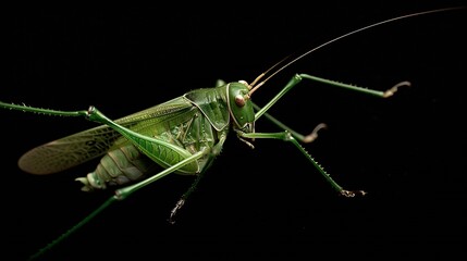 Poster - Insects in the family Tettigoniidae are commonly called katydids especially in North America1 or bush crickets : Generative AI