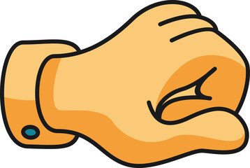 Wall Mural - Cartoon Hand Illustration Element